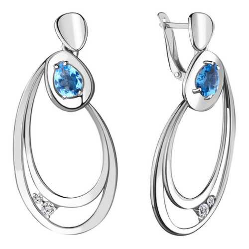 Серьги Aquamarine 4722005.5 в Зарина