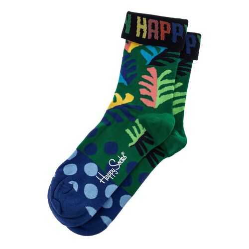 Носки мужские Happy Socks BLE01 зеленые 41-46 EU в Зарина