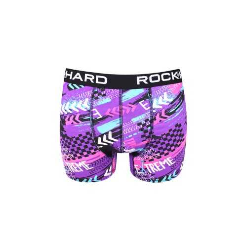 Боксеры мужские ROCKHARD 7003 ROCKHARD боксеры с рисунком (12) фиолетовые L в Зарина