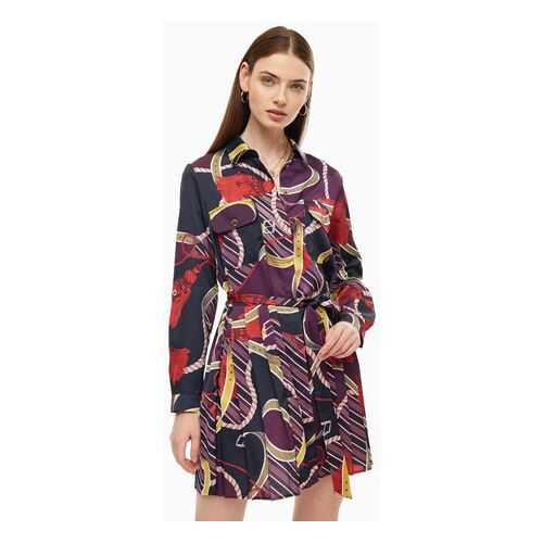 Платье женское MARCIANO Guess 94G804-7527Z-P70L фиолетовое/разноцветное 40 US в Зарина
